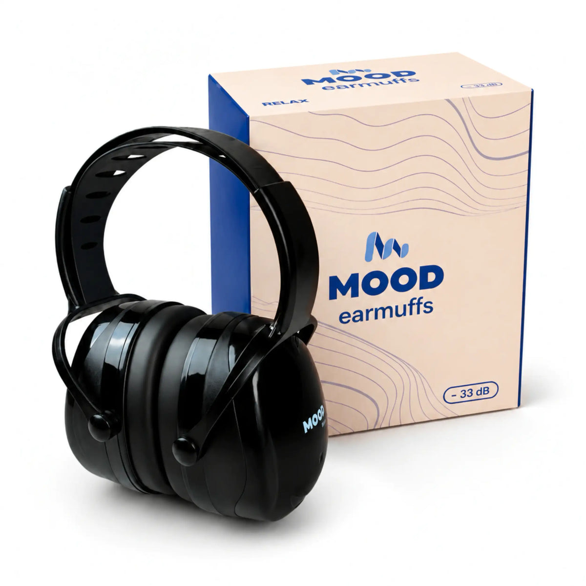 Mood Relax – Cascos antiruido para adultos (−33 dB)
